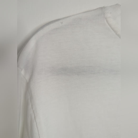 "Stay Fresh" Floral White T Shirt size M - Picture 14 of 16